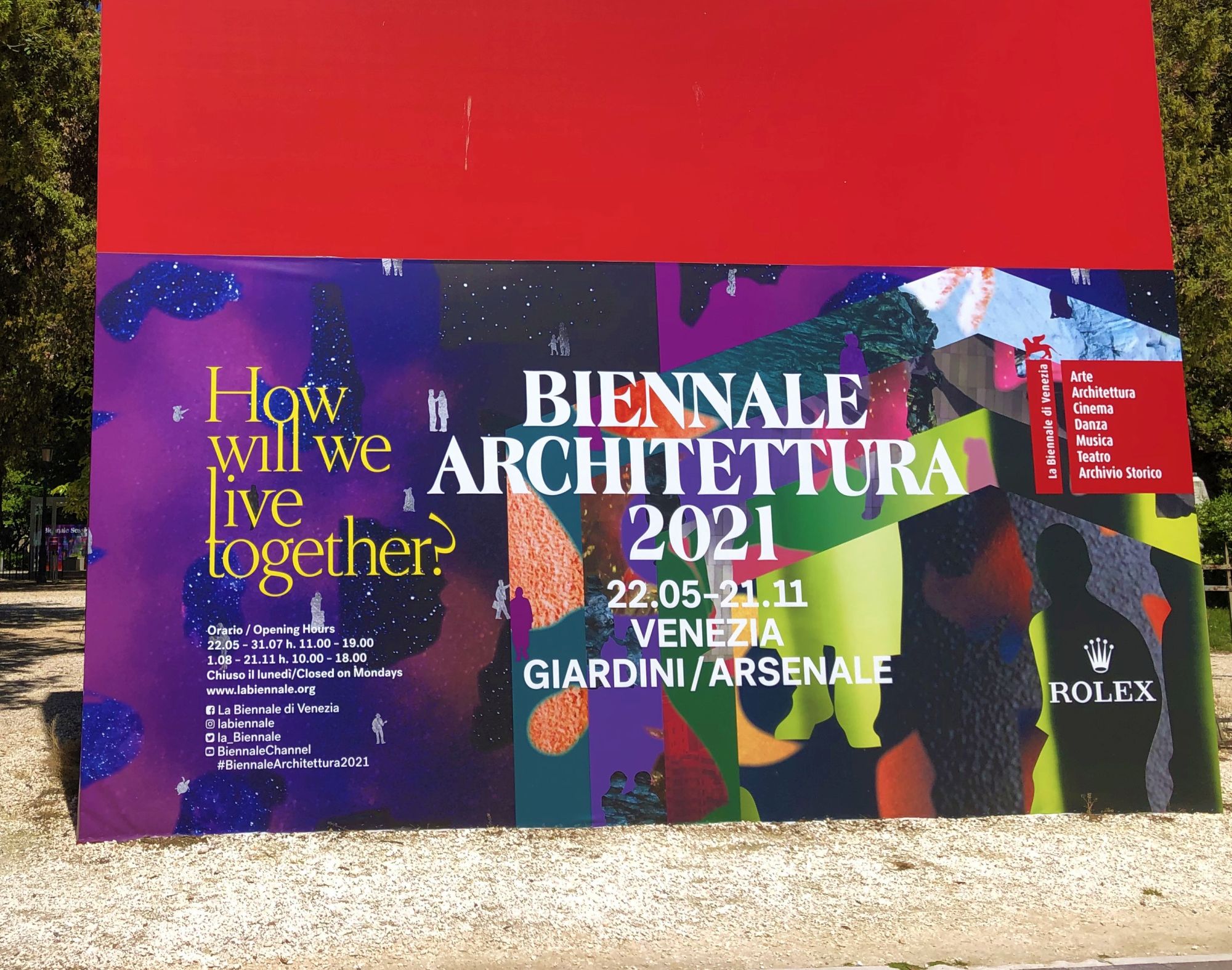 Locandina Biennale Architettura Venezia 2021